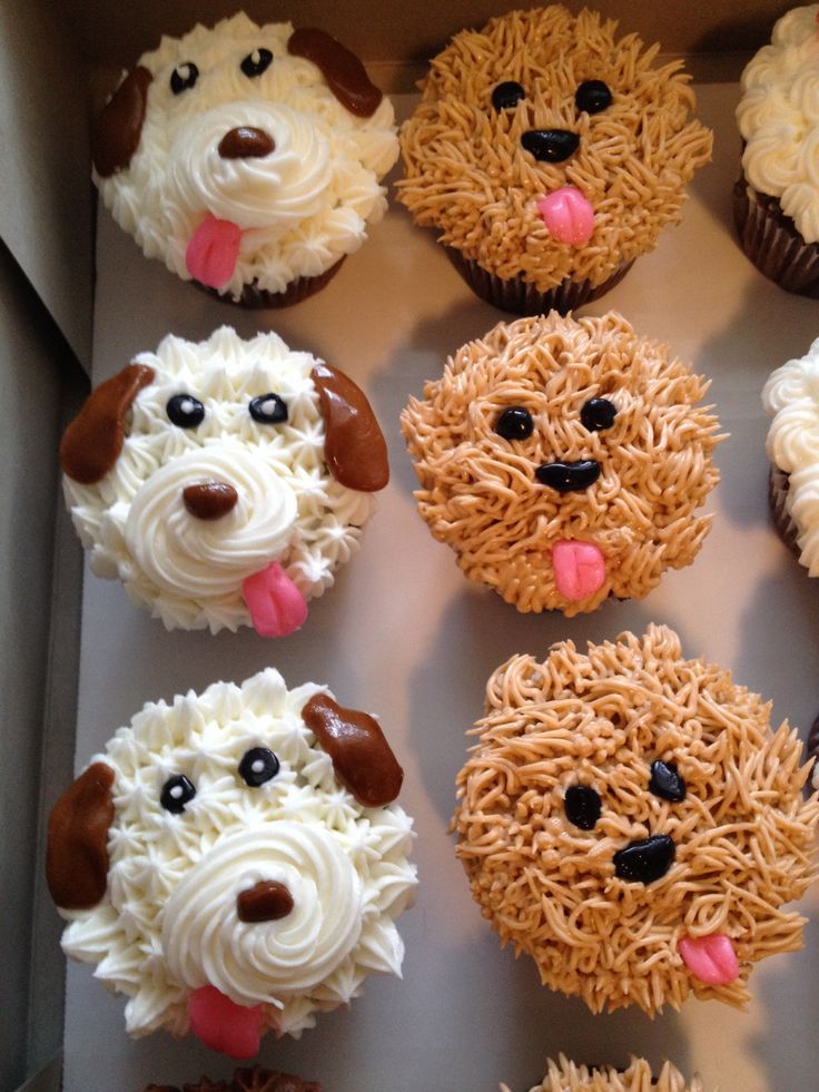 Puppy Cupcakes