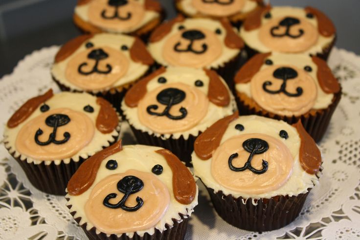 Puppy Dog Cupcakes