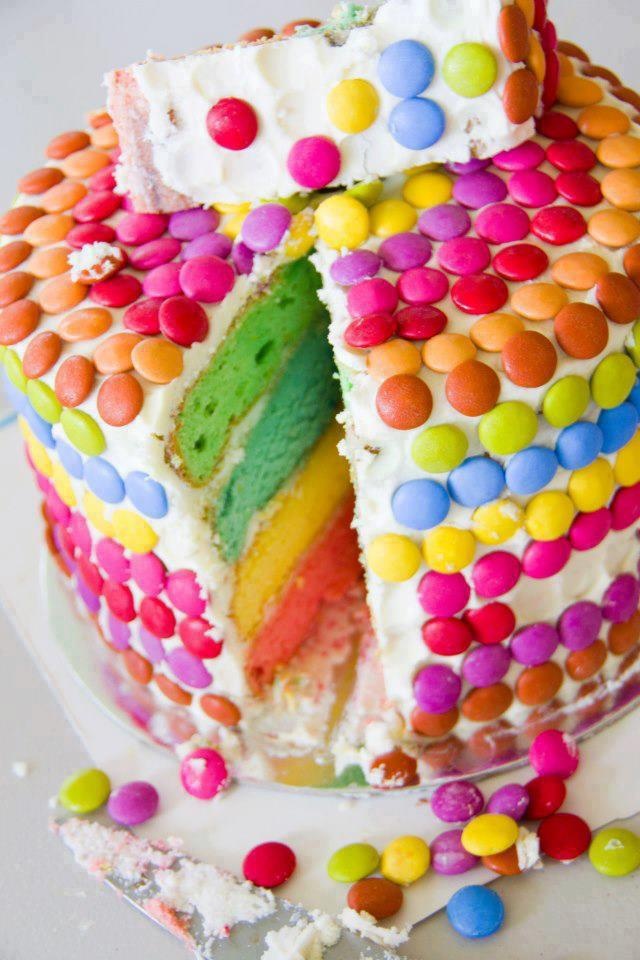Rainbow Birthday Cake Ice Cream