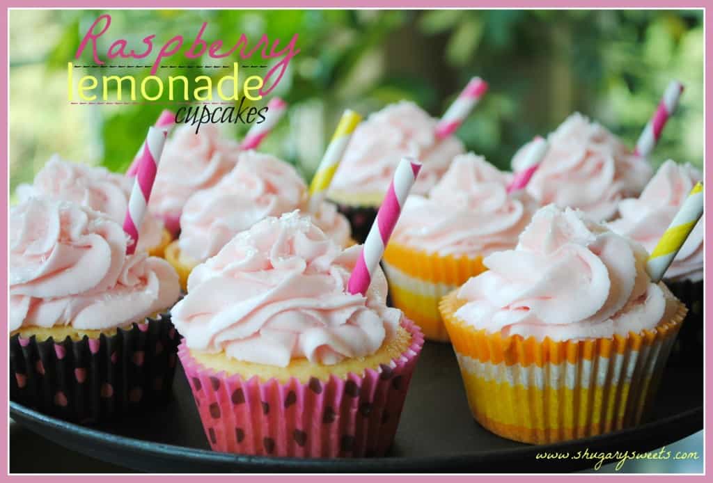 Raspberry Lemonade Cupcakes