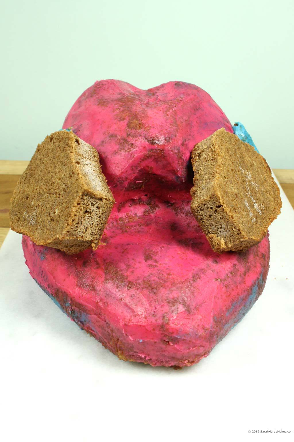 Raw Turkey Cake Raw Turkey Cake