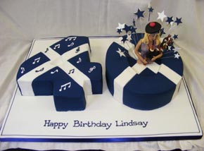 Scottish Theme Birthday Cakes Scottish Theme Birthday Cakes