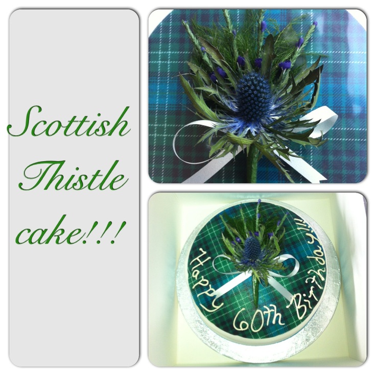 Scottish Themed Birthday Cakes