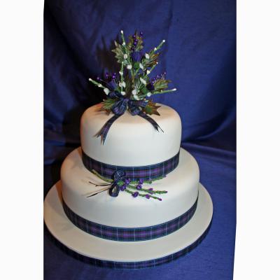 Scottish Wedding Cake