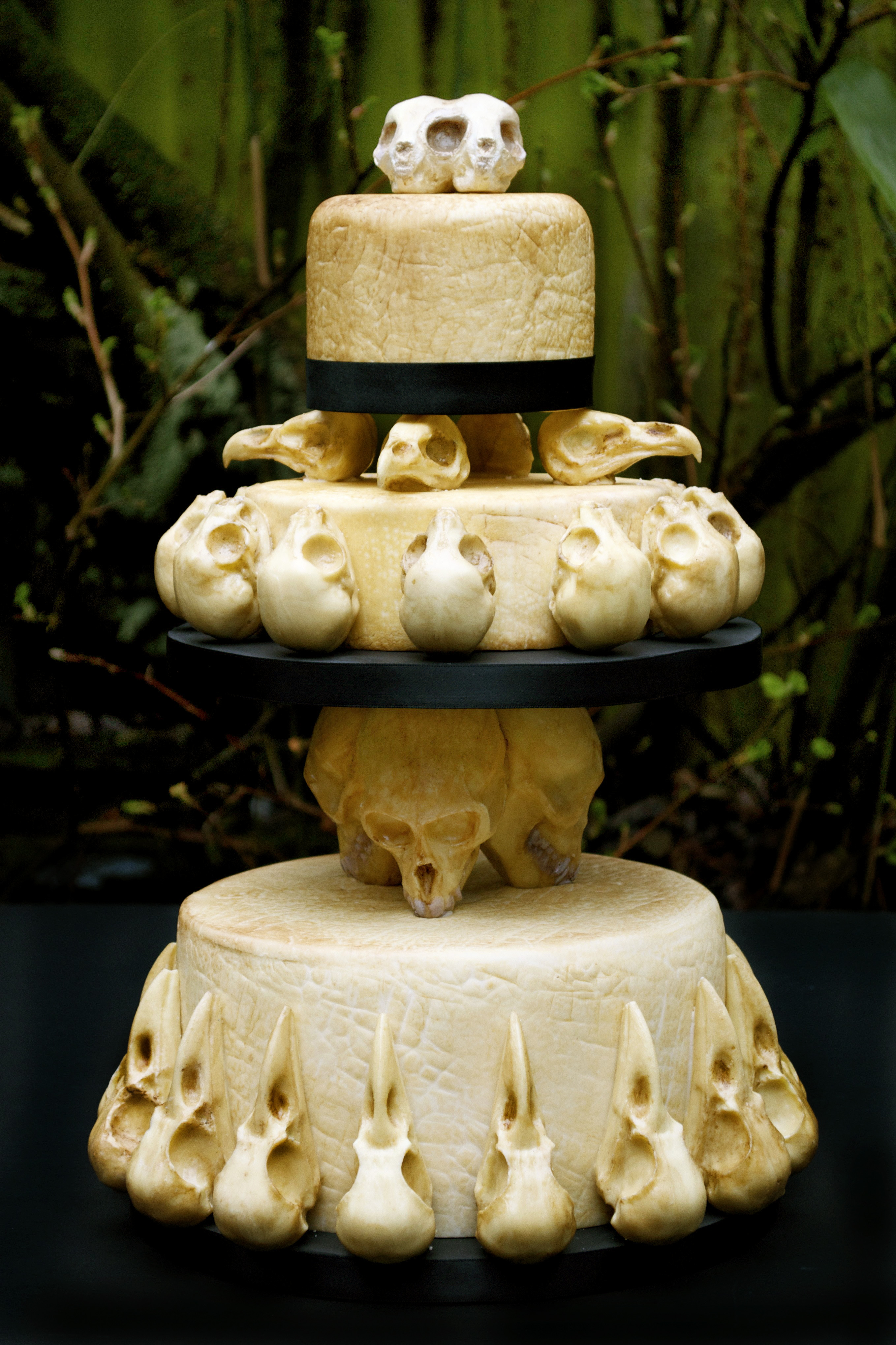 Skull Wedding Cake