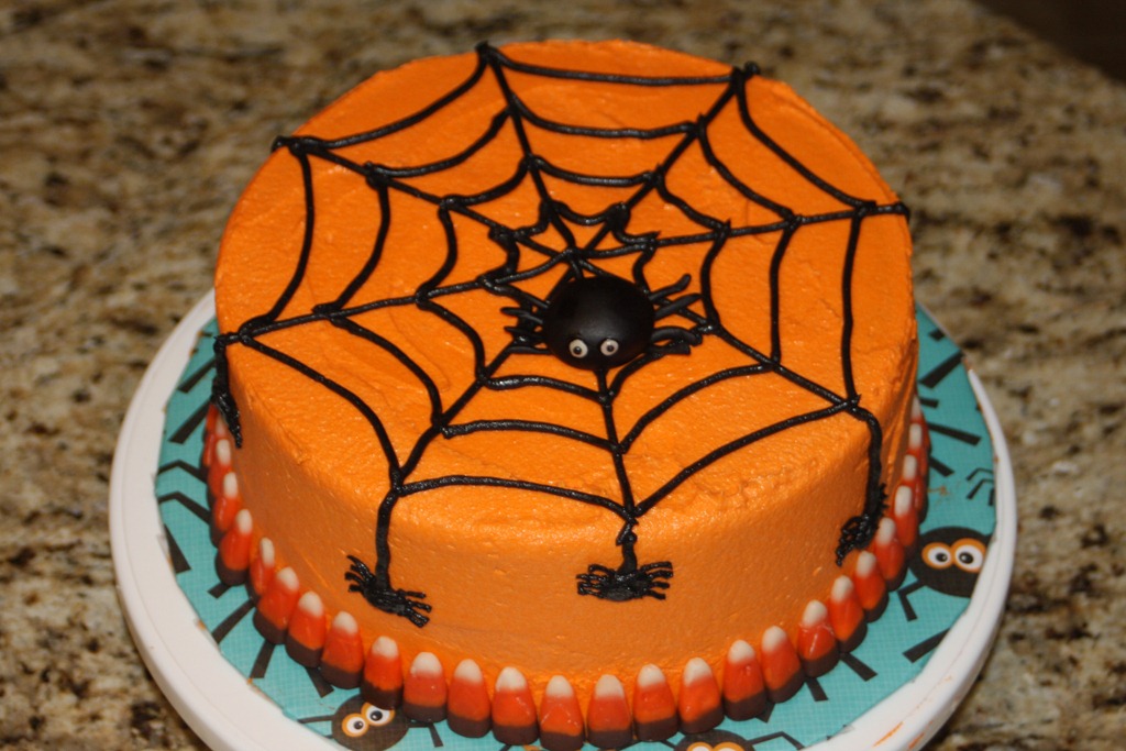 Spider Web Cake