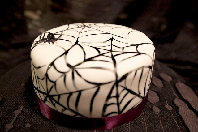 Spider Web Cake