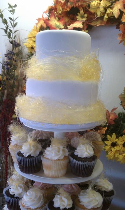 Spun Sugar Wedding Cake