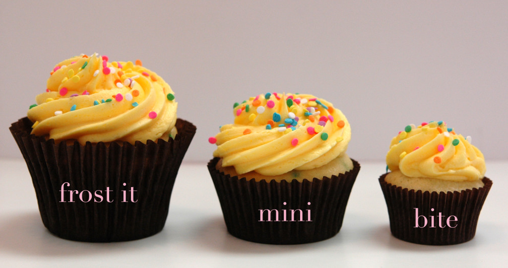 Standard Cupcake Size Standard Cupcake Size