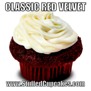 Stuffed Red Velvet Cupcakes