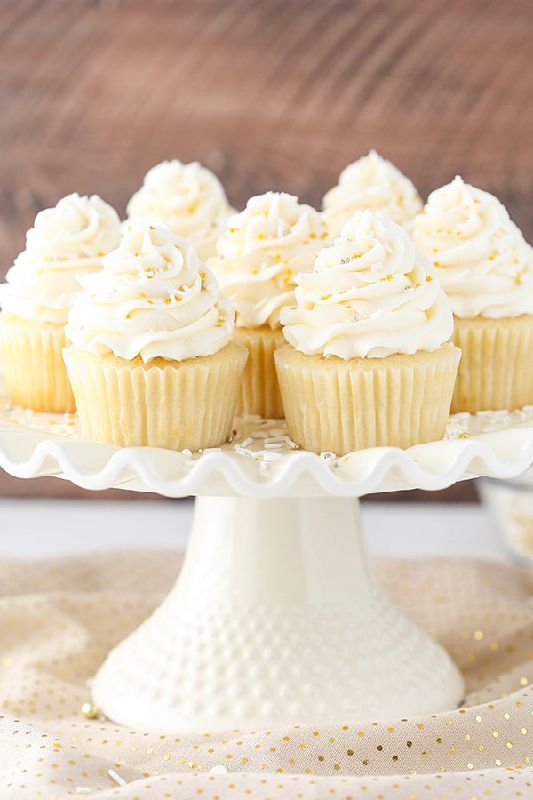 Super Moist Vanilla Cupcake Recipe