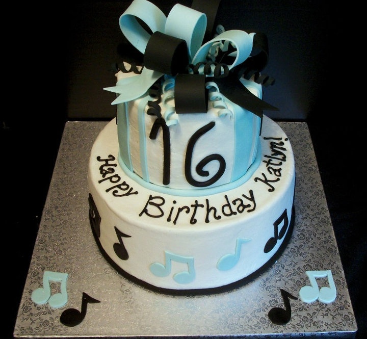 Sweet 16 Birthday Cakes Music Sweet 16 Birthday Cakes Music