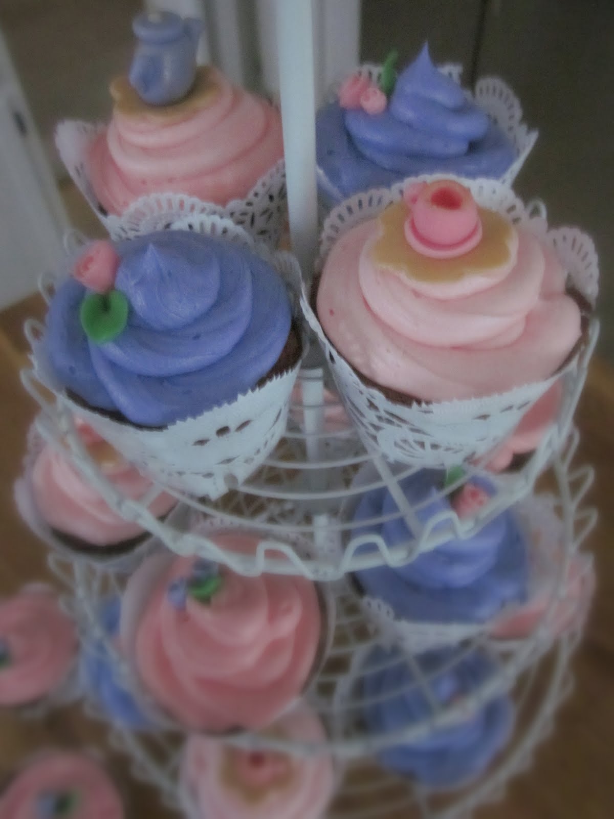 Tea Party Cupcakes Tea Party Cupcakes