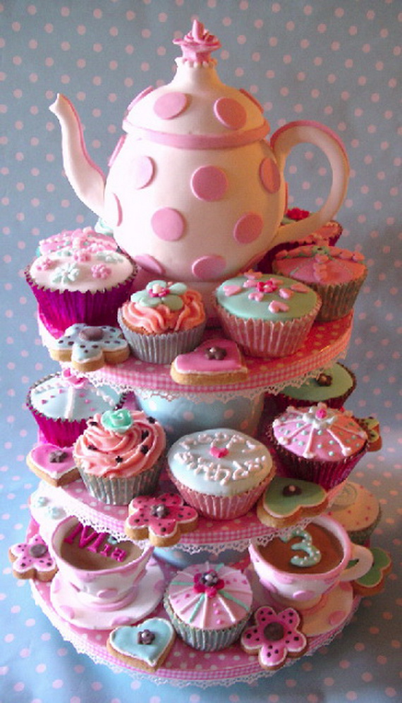 Tea Party Cupcakes