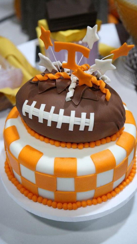 Tennessee Football Birthday Cake