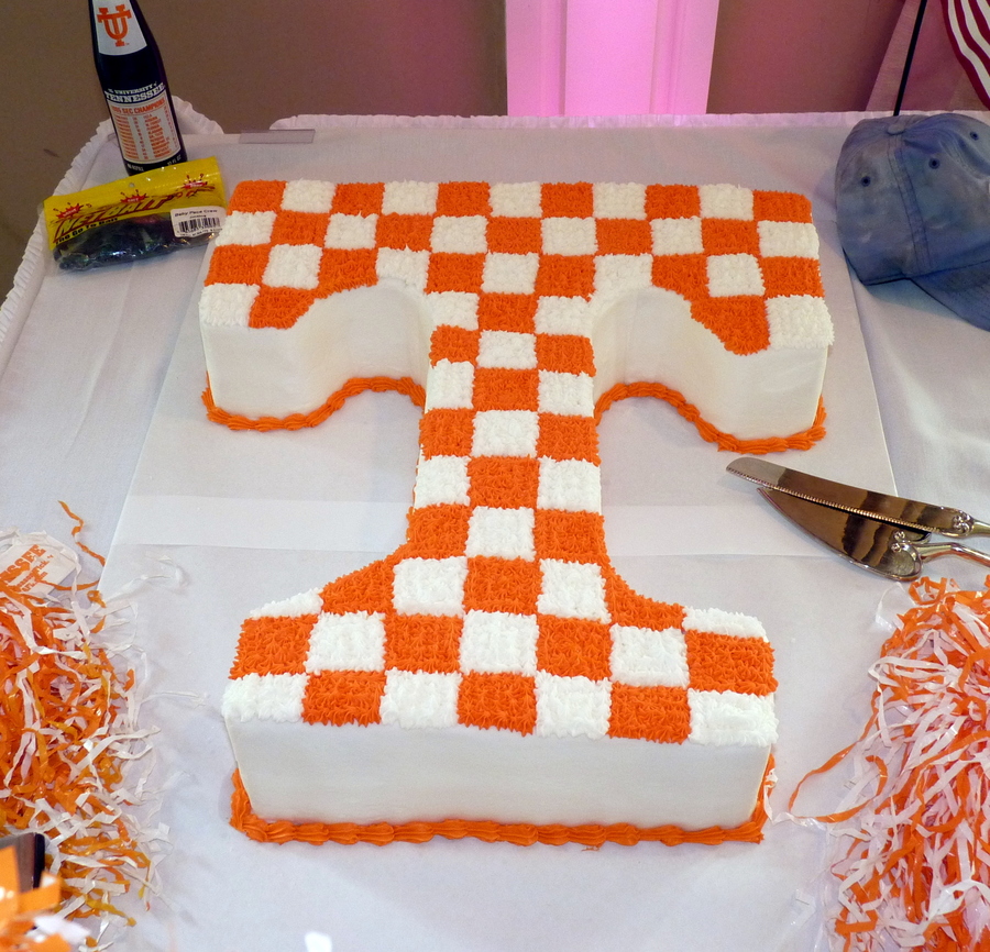 Tennessee Vols Football Cake Tennessee Vols Football Cake