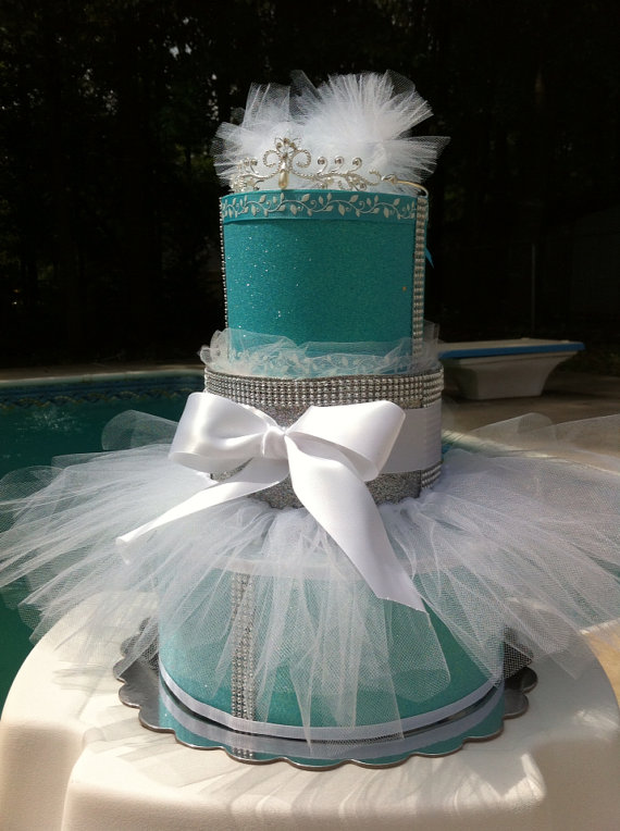 Tiffany and Co Diaper Cake