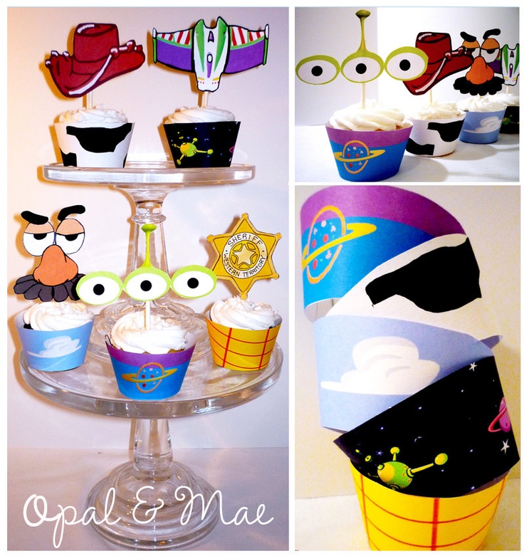 Toy Story Cupcake Toppers