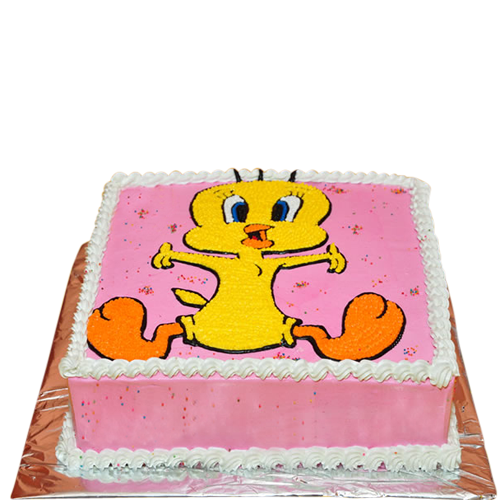 Tweety Bird Sheet Cake