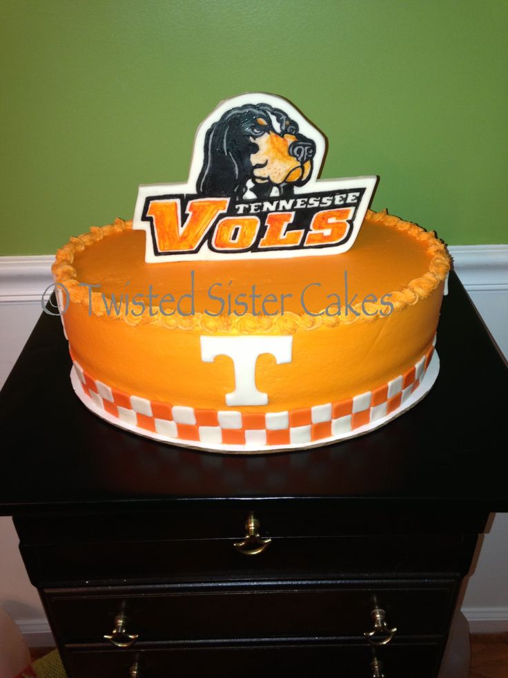 University of Tennessee Birthday Cake