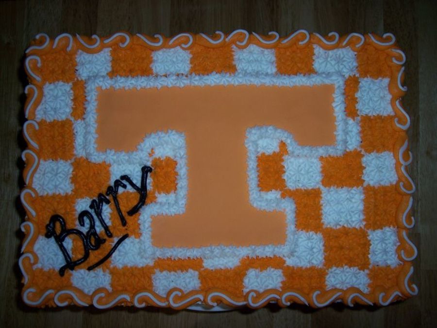 University of Tennessee Cake Decorations