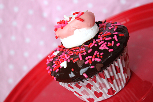 Valentine's Day Cupcake Idea