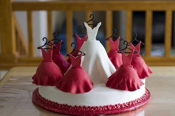 Wedding Dress Bridal Shower Cake Wedding Dress Bridal Shower Cake