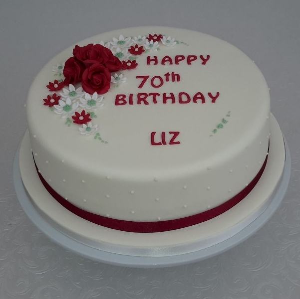 70th Birthday Cake Ideas