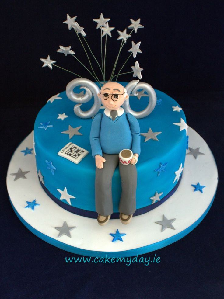 90th Birthday Cake Ideas for Men