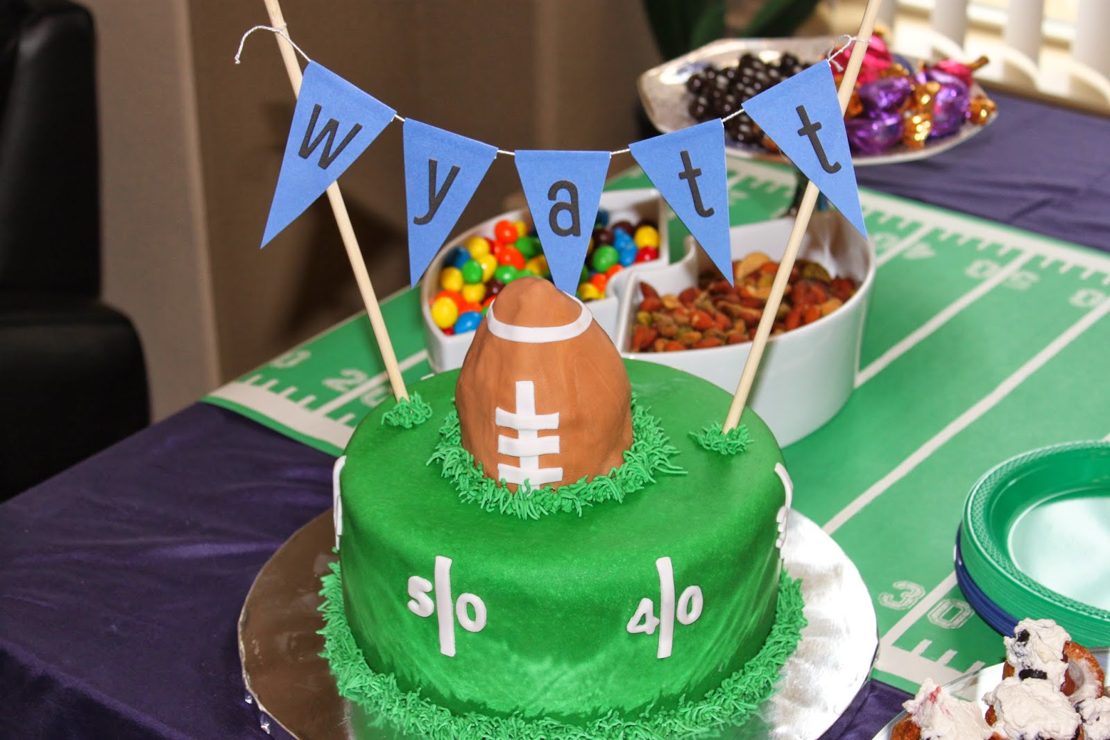 Alabama Football Baby Shower Cake