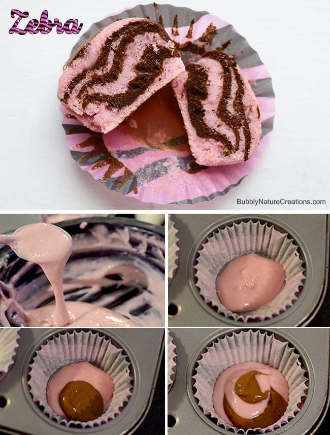 Animal Print Cake and Cupcakes