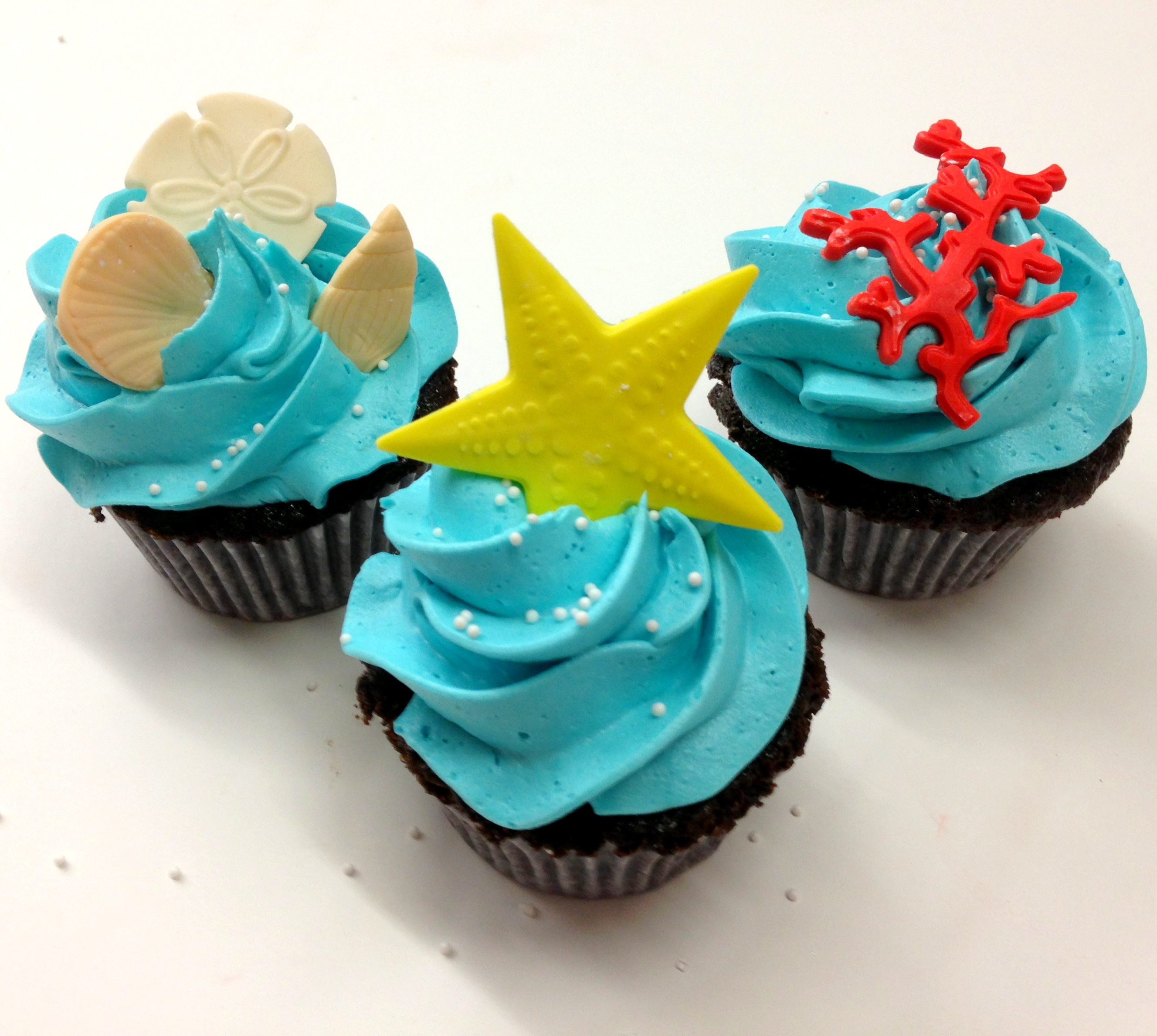 Animals Sea Cupcakes Animals Sea Cupcakes