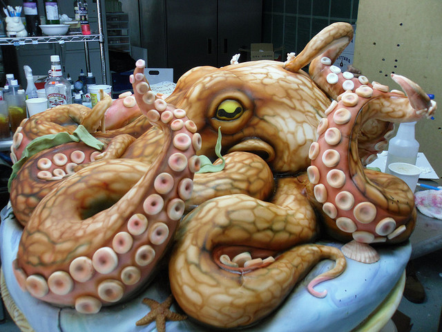 Awesome Octopus Cake Awesome Octopus Cake