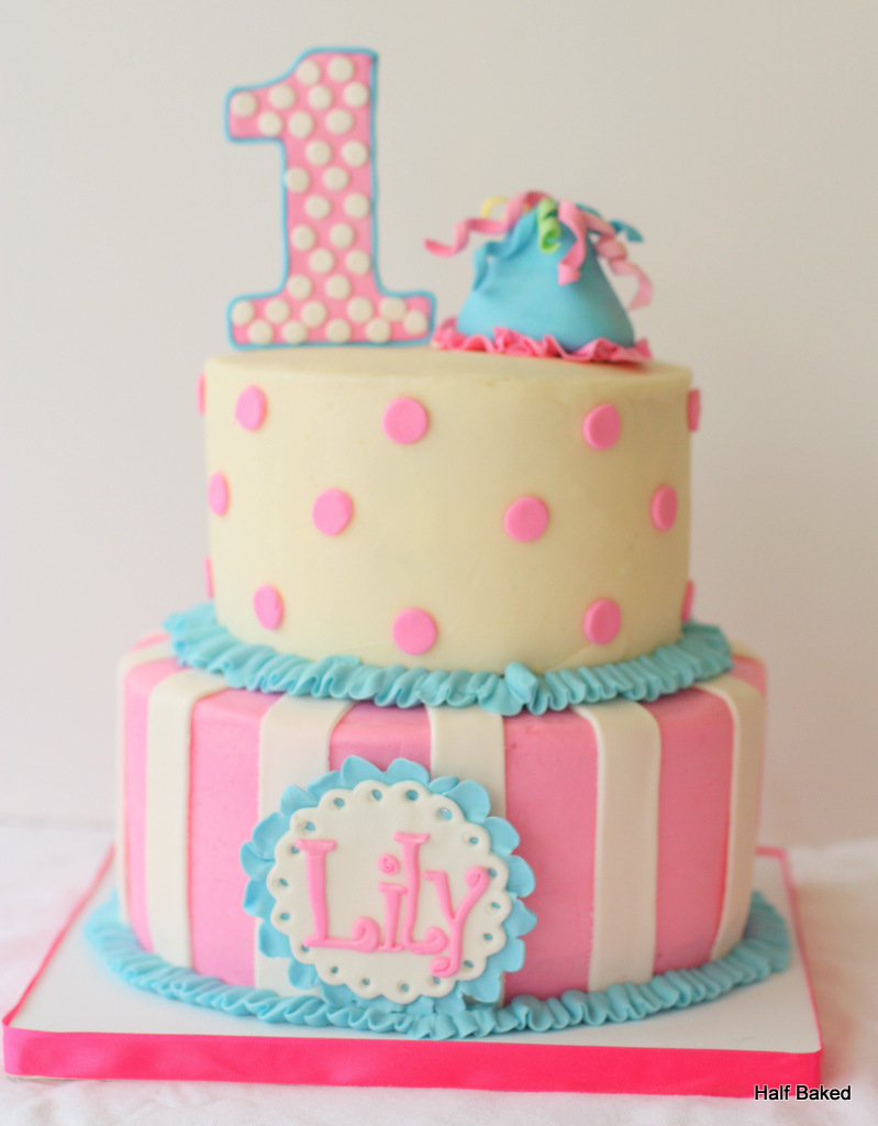 Baby Girl 1st Birthday Cake Ideas