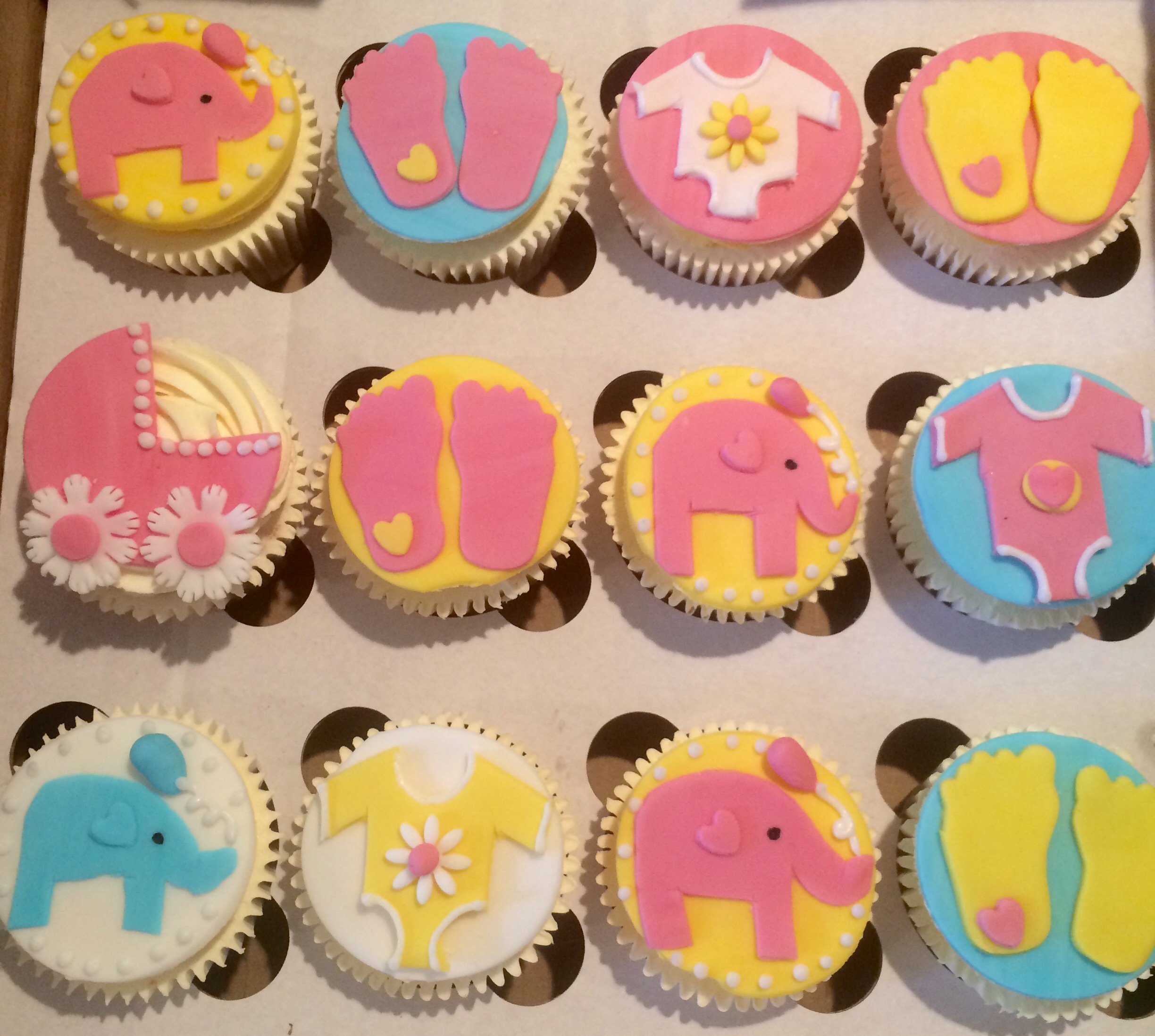 Baby Shower Cupcakes Baby Shower Cupcakes