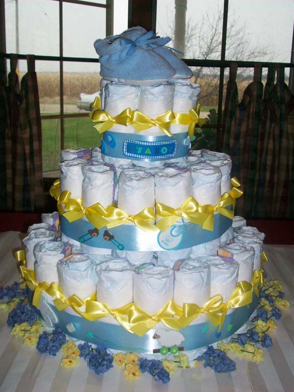 Baby Shower Diaper Cake