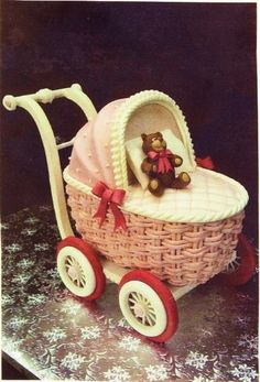 Baby Stroller Cake Baby Stroller Cake
