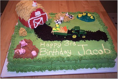 Barn Birthday Cakes for Kids Barn Birthday Cakes for Kids