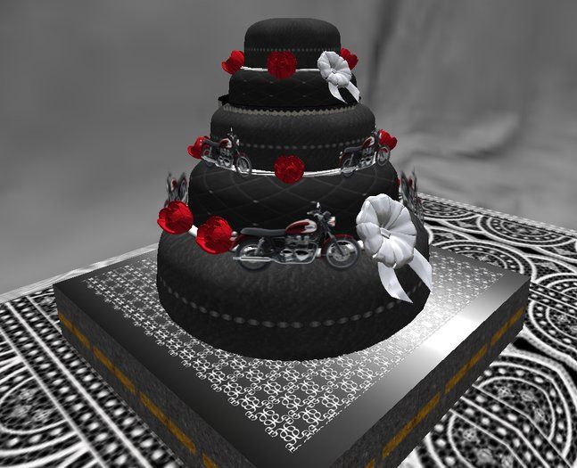 Biker Wedding Cake Idea