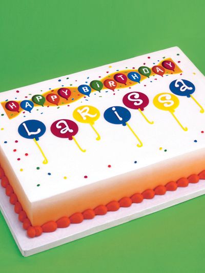 Birthday Sheet Cake Decorating Ideas