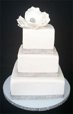 Bling Wedding Cake