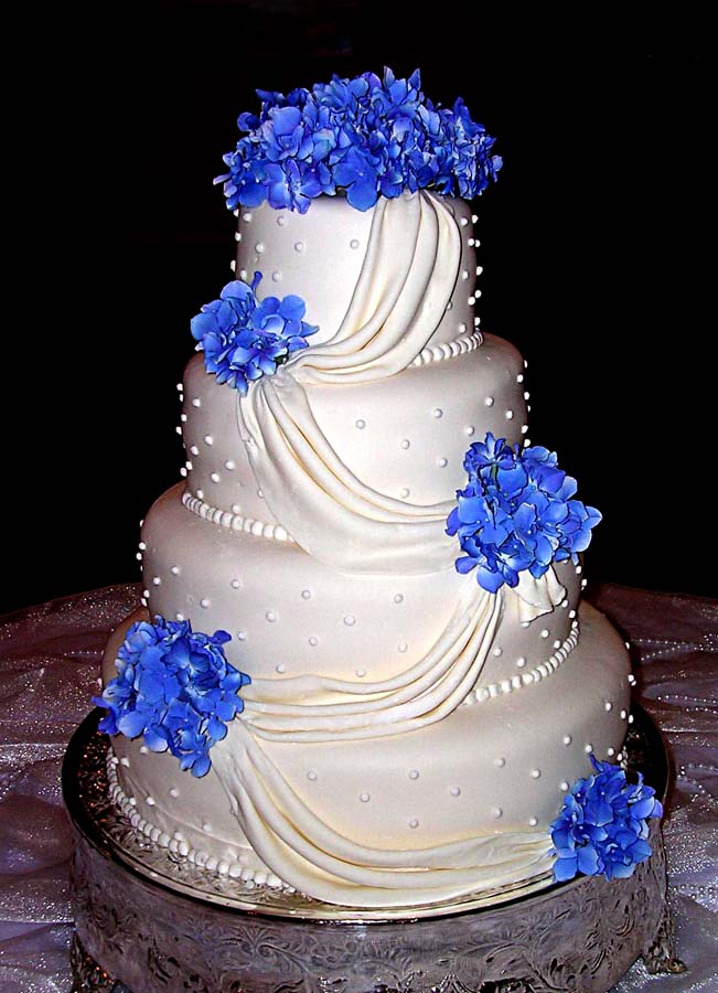 Blue Wedding Cake Ideas