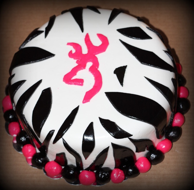 Browning Birthday Cake Browning Birthday Cake
