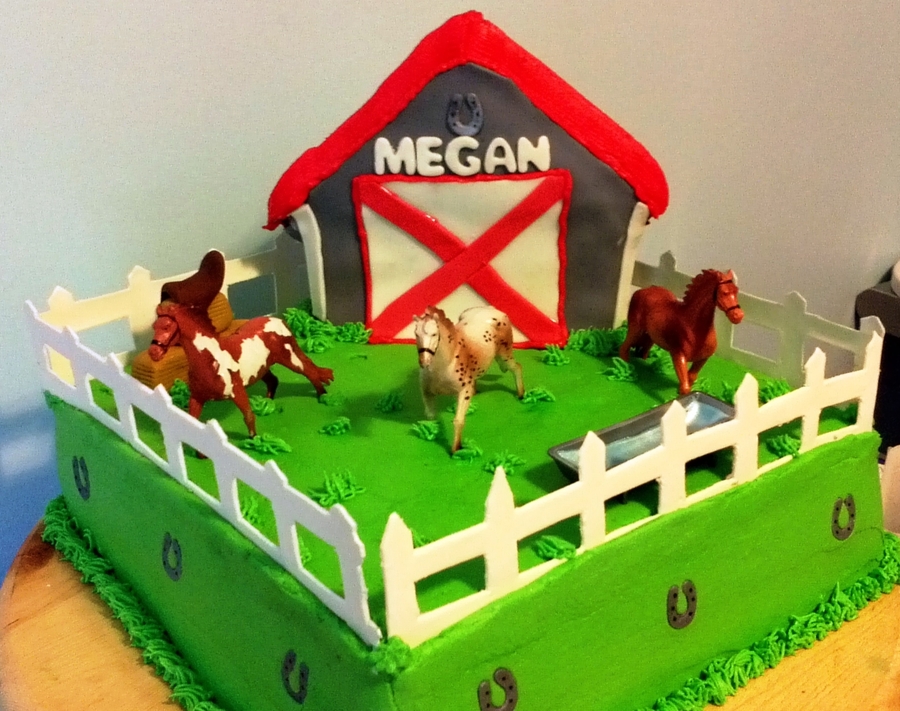 Buttercream Farm Birthday Cake