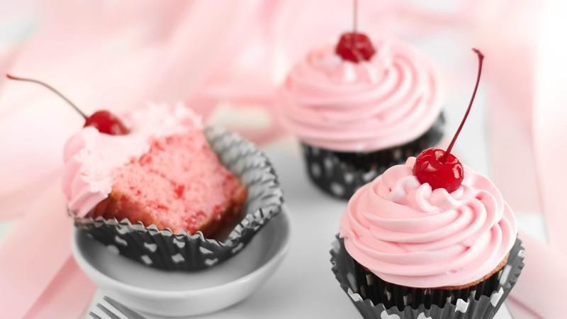 Cherry Chip Cupcakes Recipe