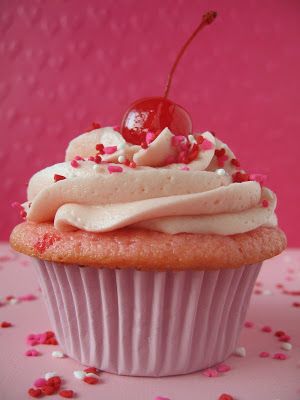 Cherry Chip Cupcakes