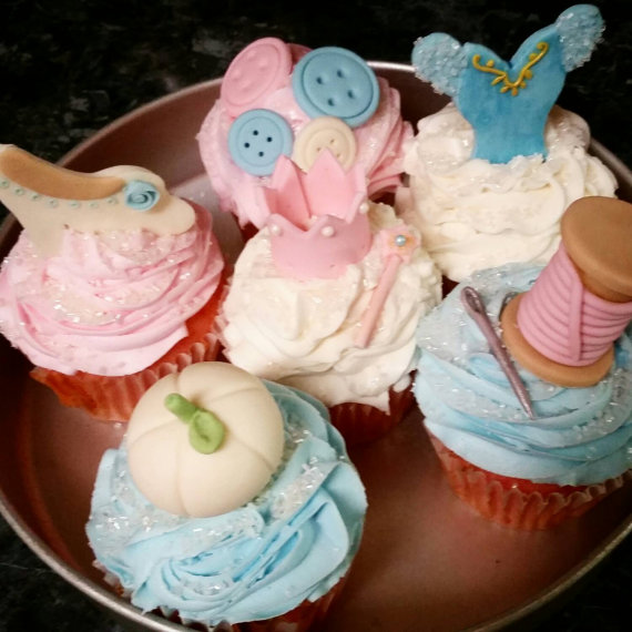 Cinderella Carriage Cupcake