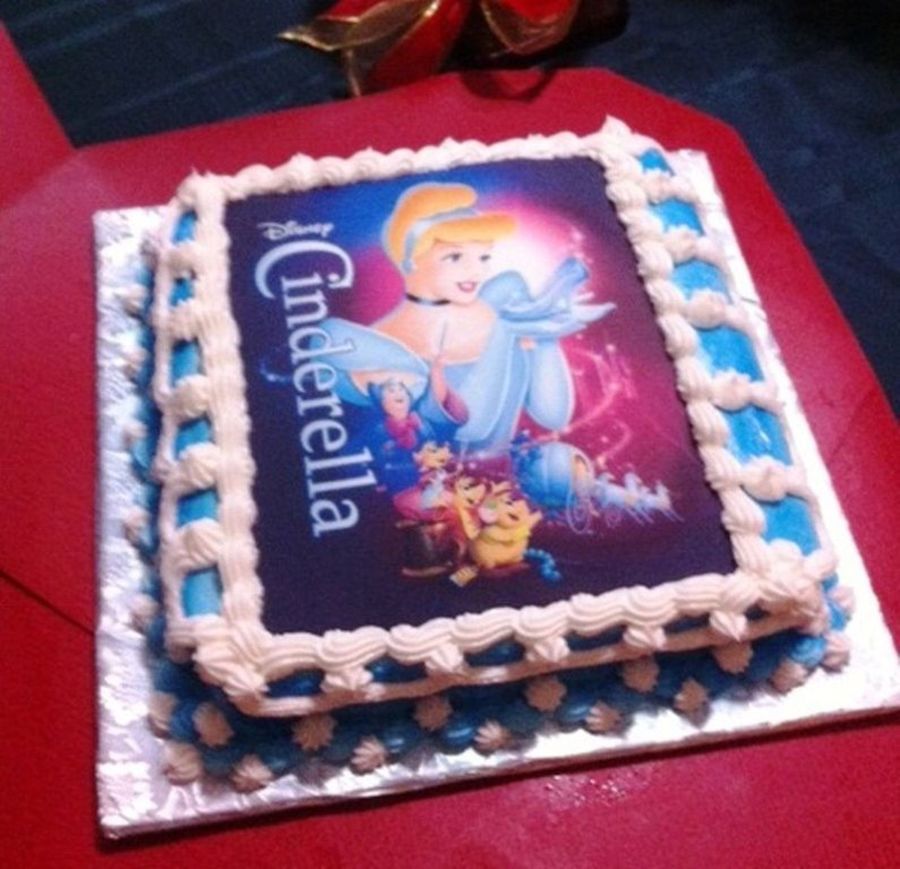 Cinderella Sheet Cake