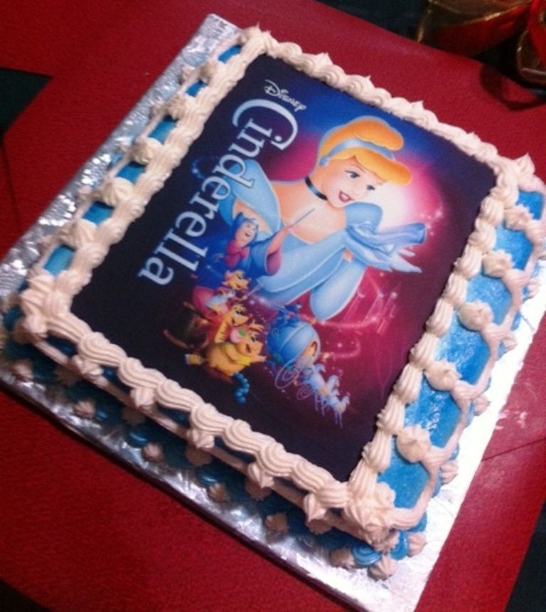 Cinderella Sheet Cake