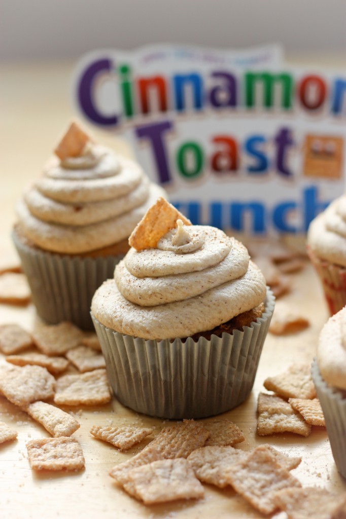 Cinnamon Toast Crunch Cupcakes